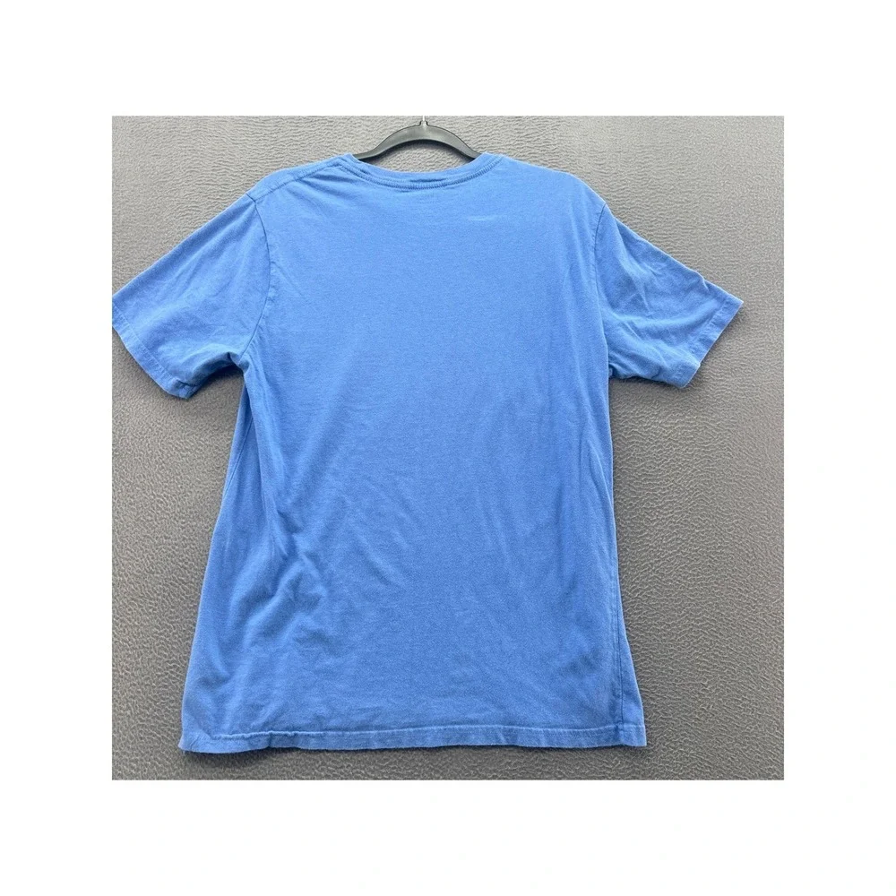 Polo Ralph Lauren Shirt Mens S Short Sleeve T-Shirt Light Blue Cotton Pony Logo